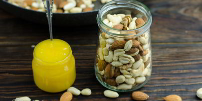 орехи с медом