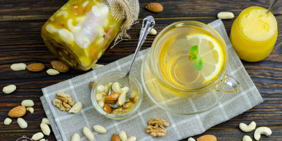 орехи с медом