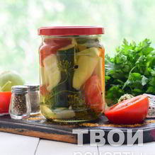 Рецепт Овощное ассорти на зиму