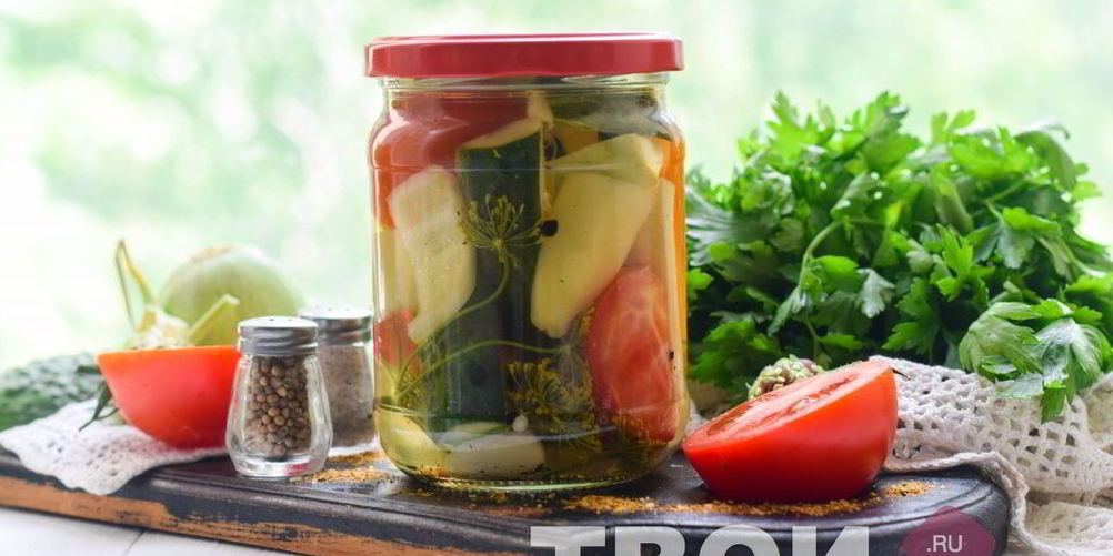 Рецепт овощное ассорти на зиму