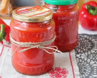 Перец фаршированный капустой на зиму