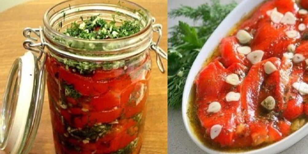 Рецепт перец с чесноком на зиму