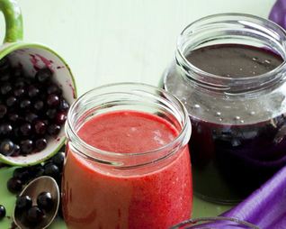 Протертые ягоды