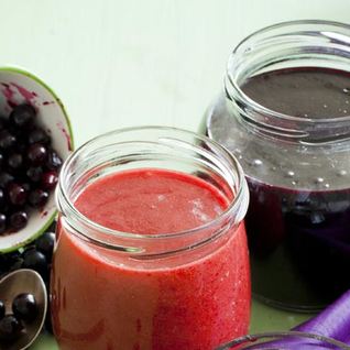 Протертые ягоды