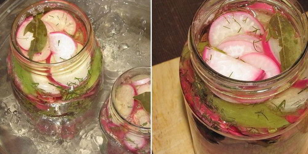 Рецепт редис на зиму