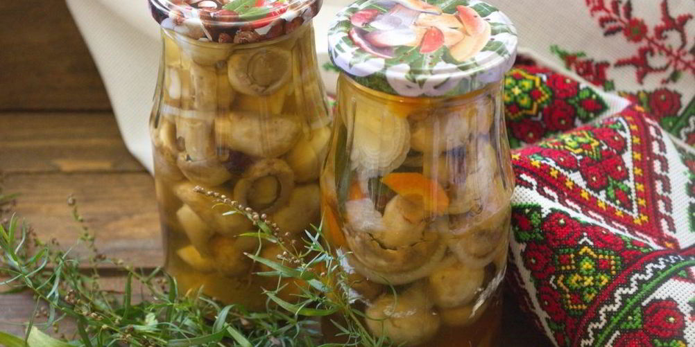 Рецепт шампиньоны на зиму
