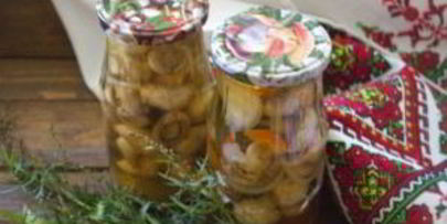 шампиньоны на зиму