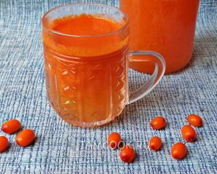 Сок из облепихи на зиму