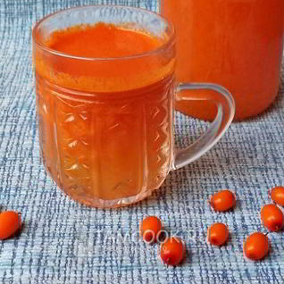 Сок из облепихи на зиму