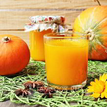 Рецепт Сок из тыквы на зиму через соковыжималку