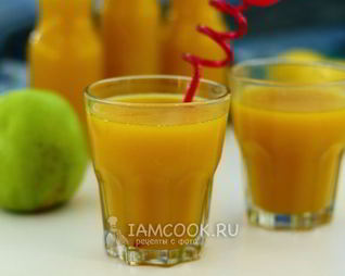 Сок из тыквы с яблоками на зиму
