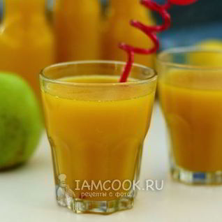 Сок из тыквы с яблоками на зиму