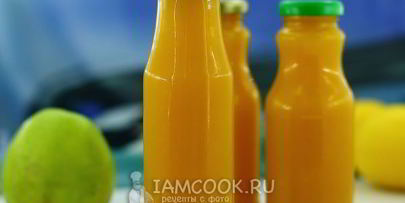 сок из тыквы с яблоками на зиму