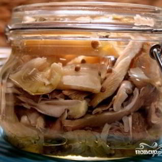 Соленые вешенки на зиму