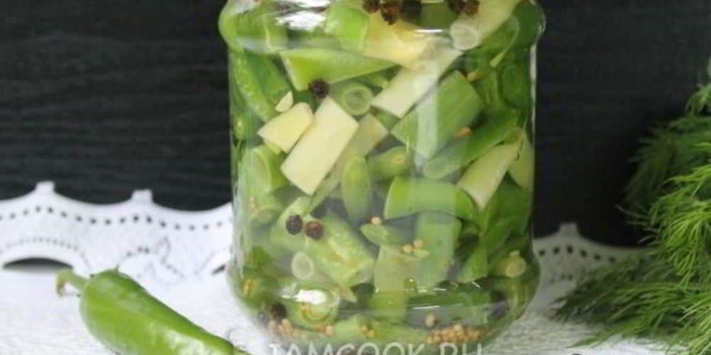 Рецепт стручковая фасоль на зиму