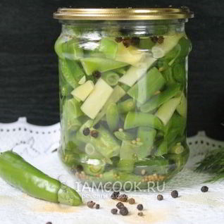 Стручковая фасоль на зиму