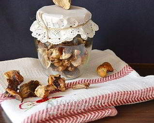 Сушеные белые грибы