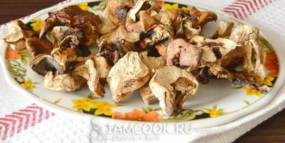 сушеные белые грибы