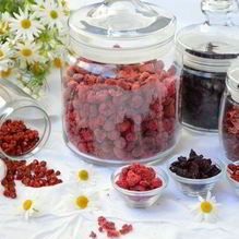 Рецепт Сушеные клубника, земляника, вишня и малина