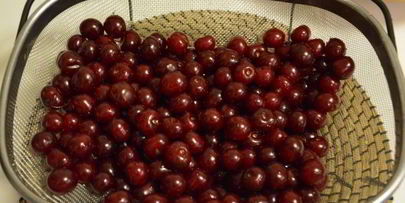 сушеные клубника, земляника, вишня и малина