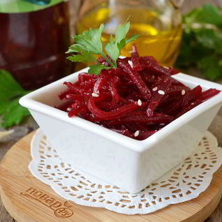 Свекла по-корейски на зиму