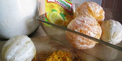 тыквенный сок с апельсином на зиму