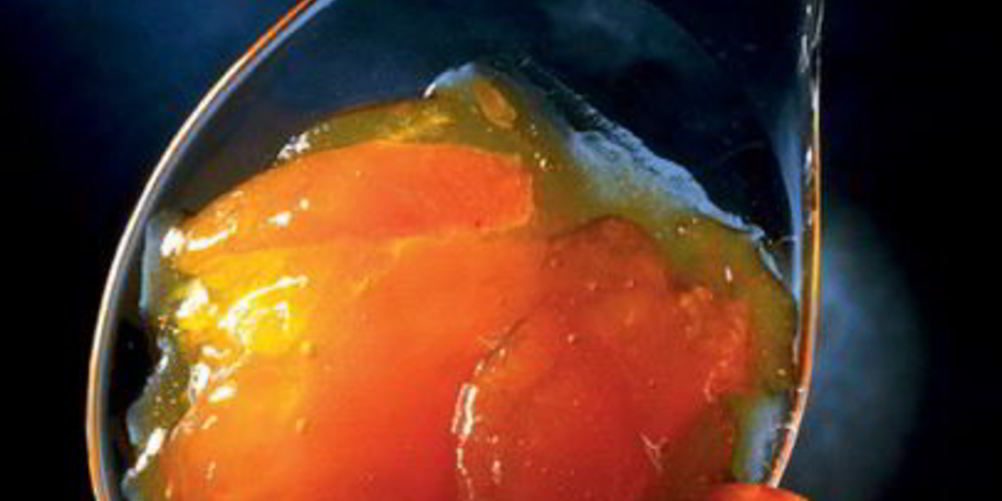 Рецепт быстрое варенье из красных грейпфрутов со свежей мятой