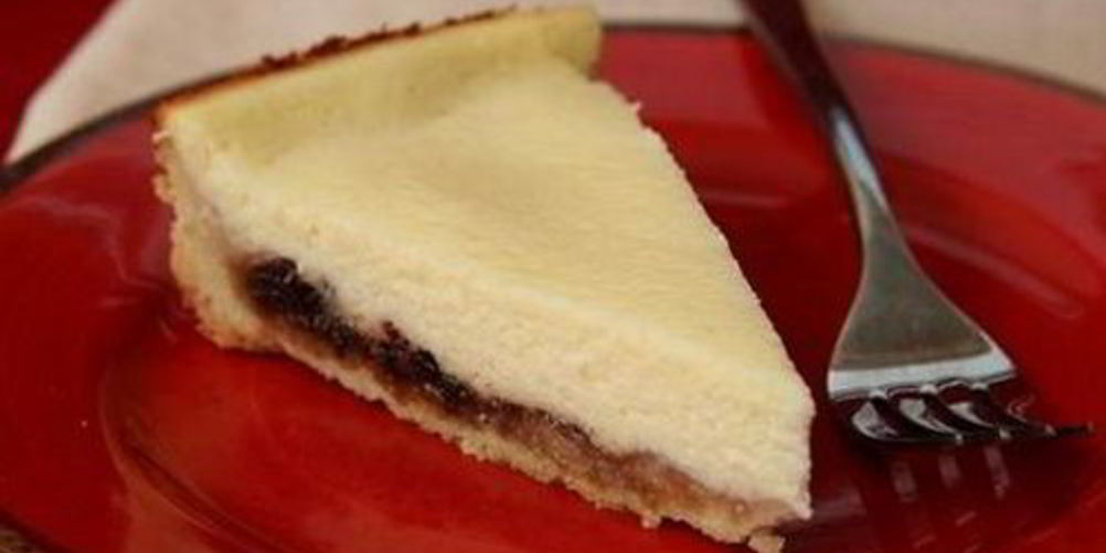 Рецепт чизкейк с вишневым вареньем и корицей