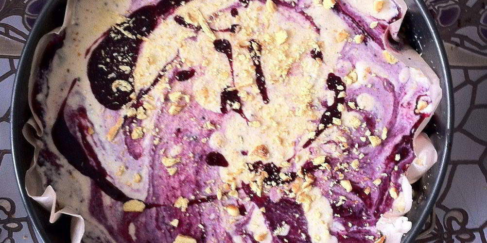 Рецепт чизкейк со смородиновым вареньем