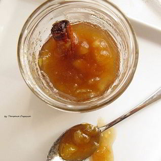 Грушевое варенье с ванилью и корицей