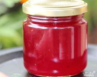 Густое варенье из красной смородины