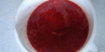клубничное варенье через блендер