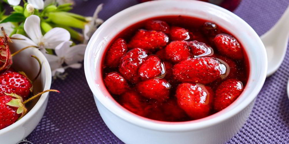 Рецепт клубничное варенье пятиминутка