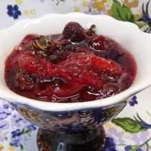 Рецепт Клубничное варенье с апельсинами и мятой