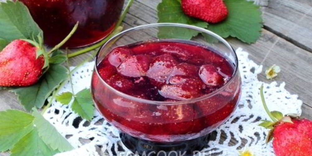 Рецепт клубничное варенье в мультиварке