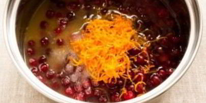 клюквенный конфитюр