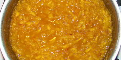 конфитюр из айвы с апельсиновым соком