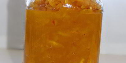 конфитюр из айвы с апельсиновым соком