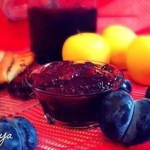 Рецепт Конфитюр сливово-яблочный