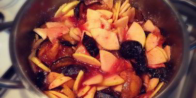 конфитюр сливово-яблочный