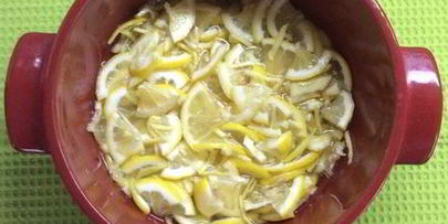 лимонно-имбирный конфитюр