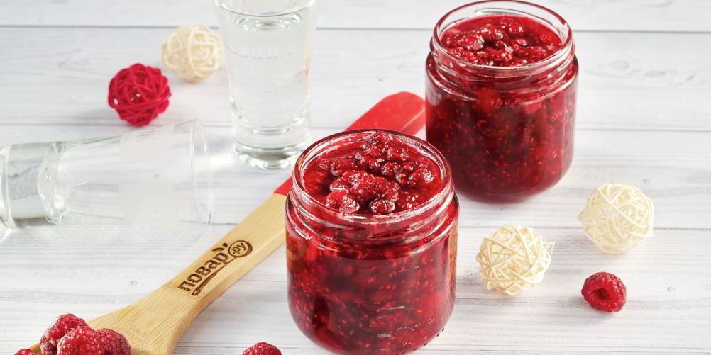 Рецепт малиновое варенье пьяное