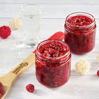 Малиновое варенье пьяное