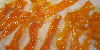 морковные цукаты на лимонном сиропе