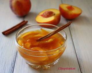 Персиковое варенье с коньяком