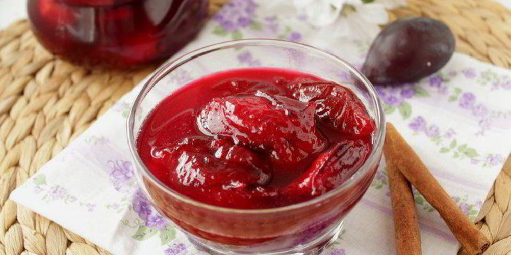 Рецепт пряное сливовое варенье