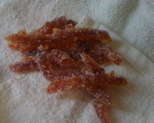 Цукаты из апельсиновых корочек