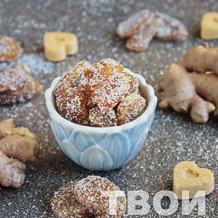 Цукаты из имбиря