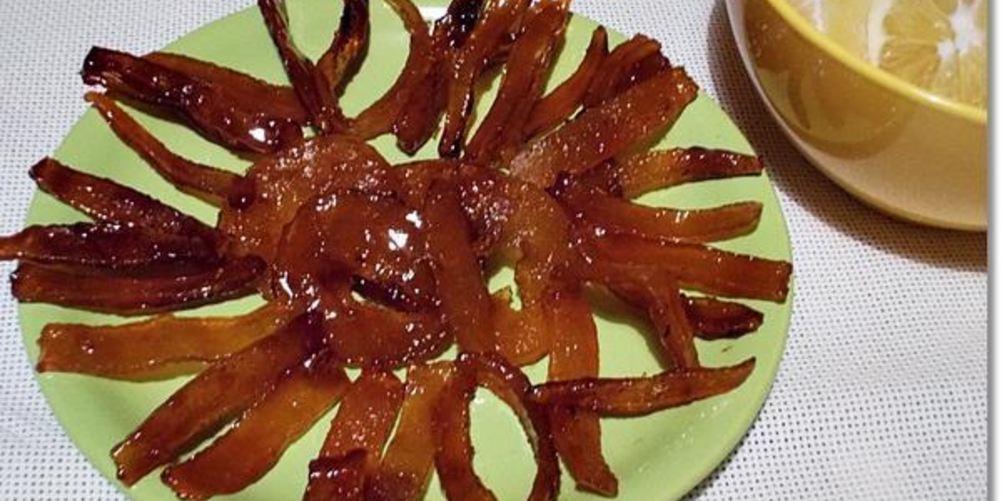 Рецепт цукаты лимонные