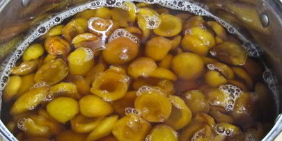 варенье из абрикосов половинками